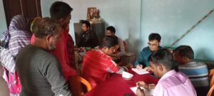 কৈলাসহর পুরাতন কালীবাড়ির উদ্যোগে স্বাস্থ্য শিবির।